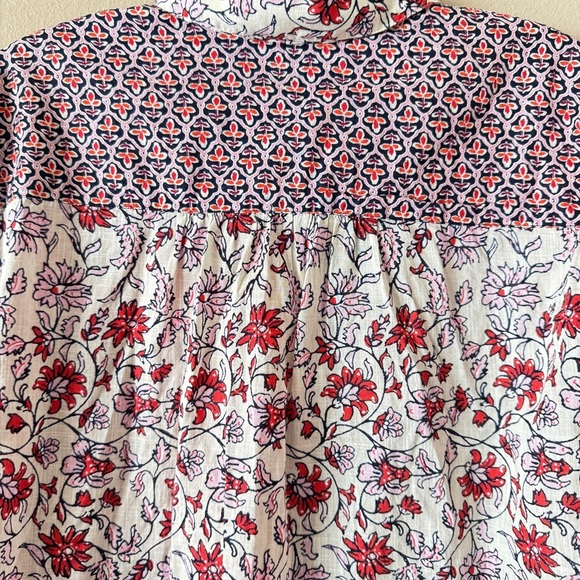 J.Jill One-Pocket Shirred-Back Shirt Size M - Picture 12 of 12